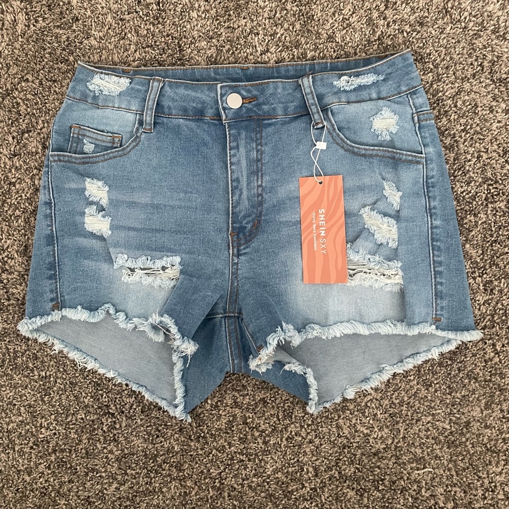 SHEIN SXY Jean Shorts